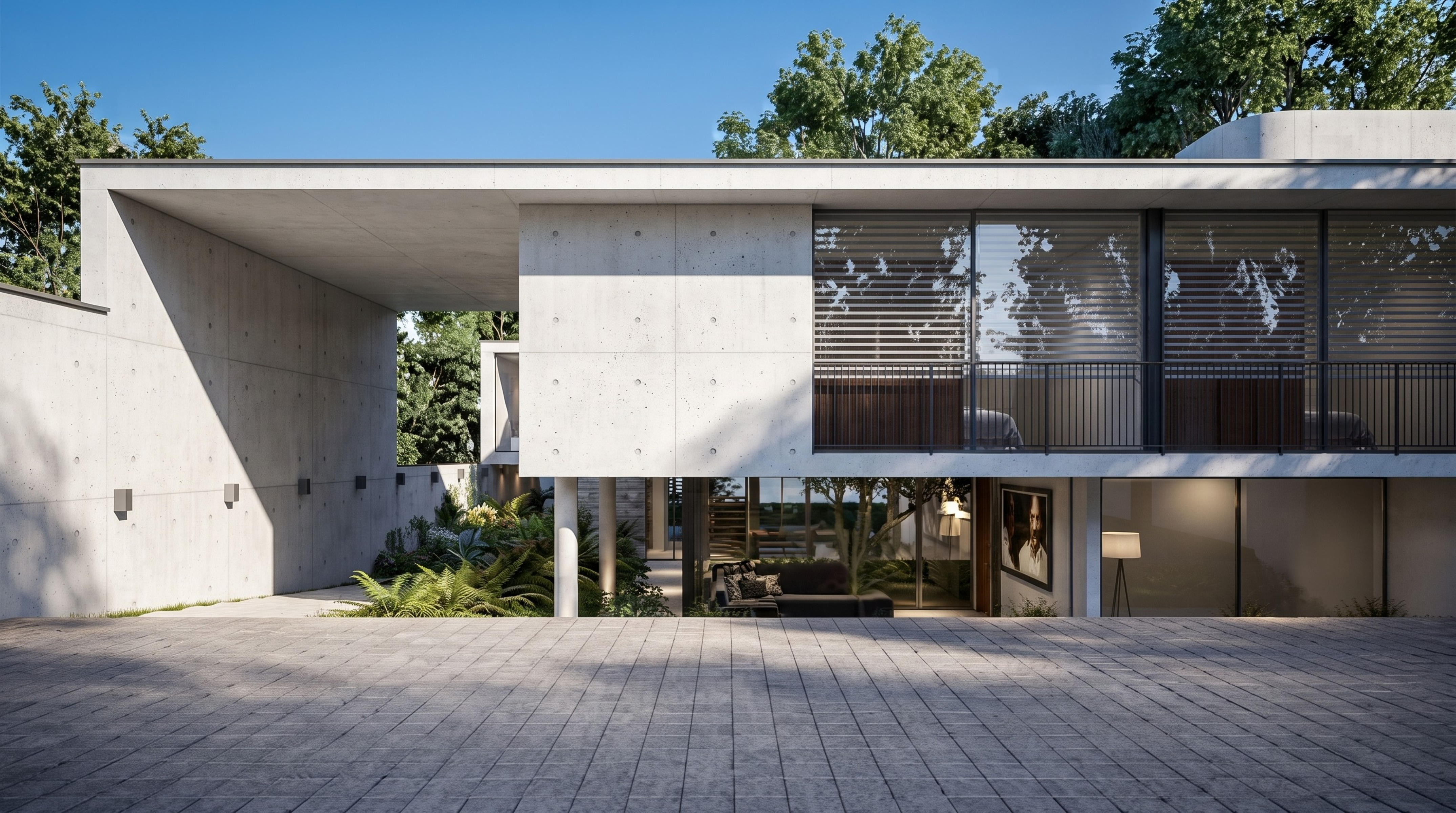 Casa en Terreno con Desnivel en Pachacamac | ARAM Arquitectos